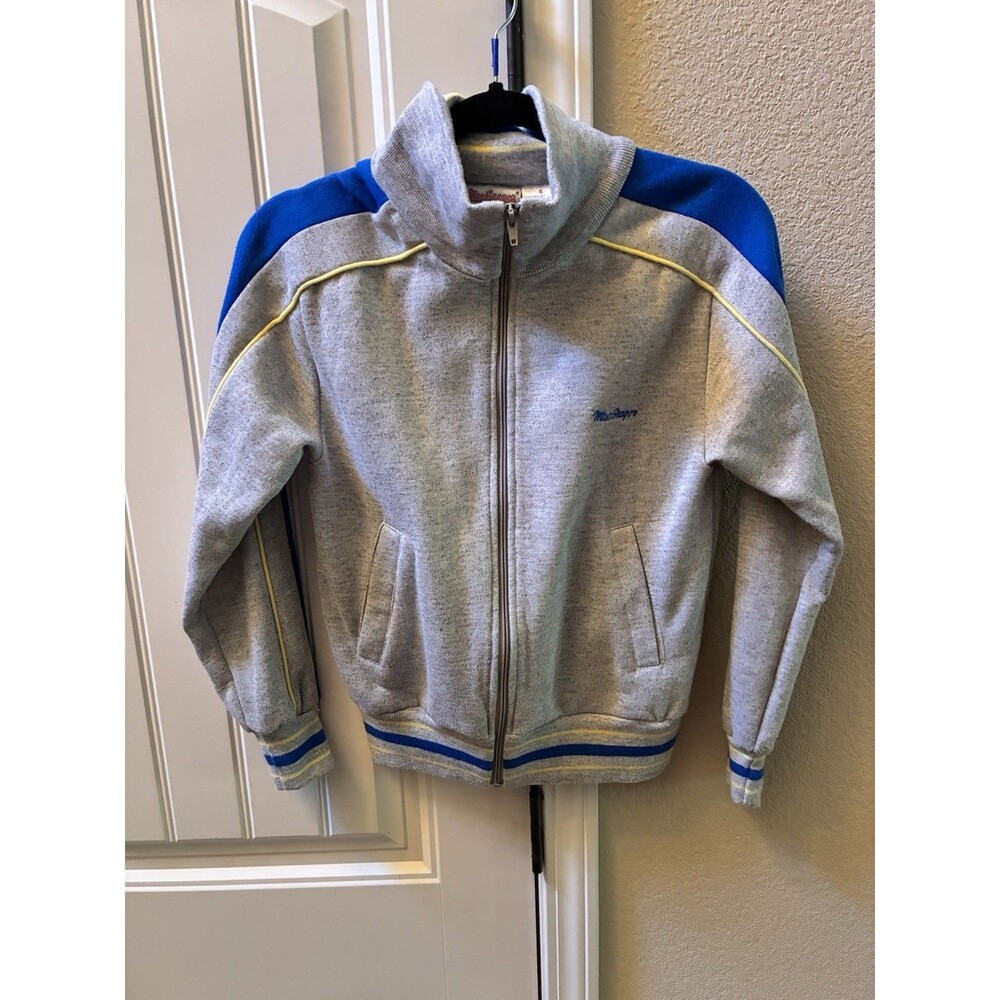 Vintage 80's Women's MacGregor Full Zip Track Jacket-Small